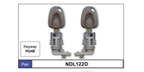 Door Locks pair NDL122D - Nice Products | Universal Auto Spares