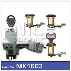 Lock set NIK1603 - Nice Products | Universal Auto Spares