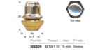 Wheel Nut NN309 - Nice Products | Universal Auto Spares