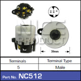 Ignition Switch NC512 - Nice Products | Universal Auto Spares