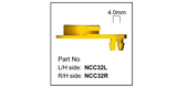 Cam Clip (10) NCC32L - Nice Products | Universal Auto Spares