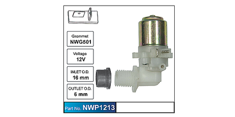 Washer Pump (880) NWP1213 - Nice Products | Universal Auto Spares