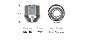Wheel Nut NN110 - Nice Products | Universal Auto Spares