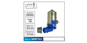 Washer Pump 342 NWP353 - Nice Products | Universal Auto Spares