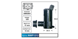 Washer Pump NWP1212 - Nice Products | Universal Auto Spares