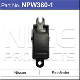 Power Window Switch NPW360-1 - Nice Products | Universal Auto Spares