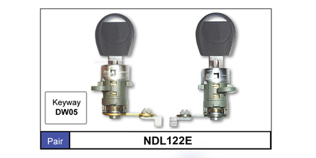 Door Locks Pair NDL122E - Nice Products | Universal Auto Spares