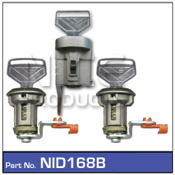 Ignition Barrel & Doors NID168B - Nice Products | Universal Auto Spares