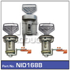 Ignition Barrel & Doors NID168B - Nice Products | Universal Auto Spares