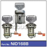 Ignition Barrel & Doors NID168B - Nice Products | Universal Auto Spares