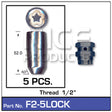 Lock Nuts pk5 F2-5LOCK - Nice Products | Universal Auto Spares