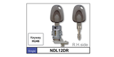 Door Lock NDL12DR - Nice Products | Universal Auto Spares
