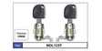 Door Locks Pair NDL122F - Nice Products | Universal Auto Spares