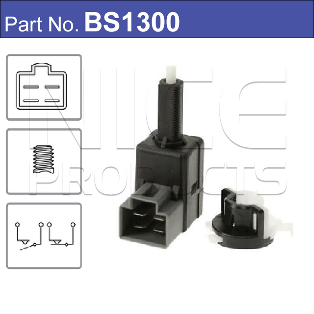 Brake Light Switch BS1300 - Nice Products | Universal Auto Spares