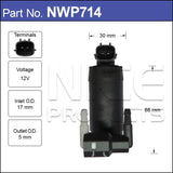 Washer Pump NWP714 - Nice Products | Universal Auto Spares