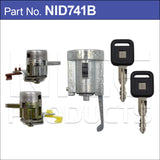 Ignition Barrel & Lock NID741B - Nice Products | Universal Auto Spares
