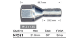 One Piece Stud NR321 - Nice Products | Universal Auto Spares
