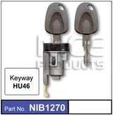 Ignition Barrel NIB1270 - Nice Products | Universal Auto Spares