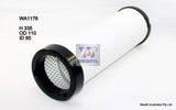 Air Filter HDA5886 Fits Hino Inner Filter For WA1176 - Wesfil