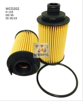 Oil Filter R2862P Fits Chery WCO202 - Wesfil