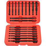 18 Piece 1/4” Hex Long Shaft Star Bits Set - PKTool | Universal Auto Spares