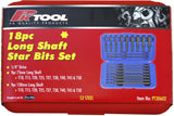 18 Piece 1/4” Hex Long Shaft Star Bits Set - PKTool | Universal Auto Spares