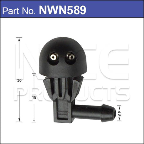 Washer Jet Pair NWN589 - Nice Products | Universal Auto Spares