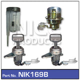 Lock set NIK169B - Nice Products | Universal Auto Spares