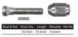 Stud & Nut NS6120B - Nice Products | Universal Auto Spares
