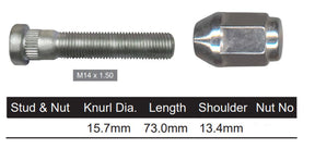 Stud & Nut NS6120B - Nice Products | Universal Auto Spares