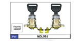 Door Locks pair NDL99J - Nice Products | Universal Auto Spares