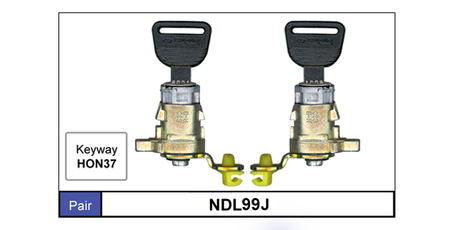 Door Locks pair NDL99J - Nice Products | Universal Auto Spares