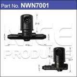Washer Jet Pair NWN7001 - Nice Products | Universal Auto Spares