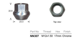Wheel Nut NN307 - Nice Products | Universal Auto Spares