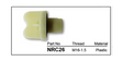 Drain Plug NRC26 - Nice Products | Universal Auto Spares
