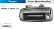 Door Handle FH10CL - Nice Products | Universal Auto Spares