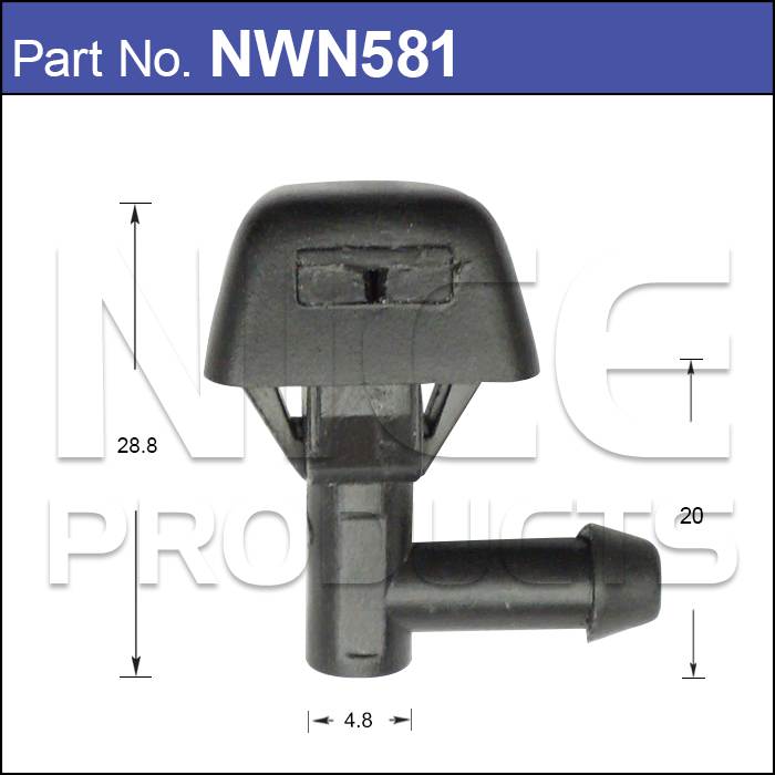 WASHER JET PAIR NWN581 - Nice Products | Universal Auto Spares