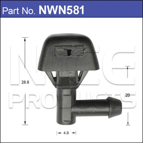 WASHER JET PAIR NWN581 - Nice Products | Universal Auto Spares