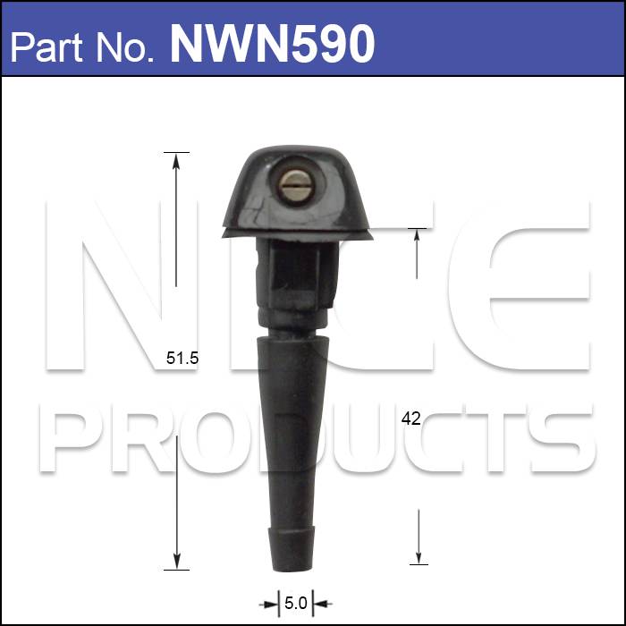 Washer Jet Pair NWN590 - Nice Products | Universal Auto Spares