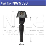 Washer Jet Pair NWN590 - Nice Products | Universal Auto Spares
