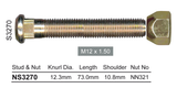 Long Stud & Nut NS3270 - Nice Products | Universal Auto Spares