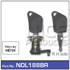 Door Lock NDL188BR - Nice Products | Universal Auto Spares