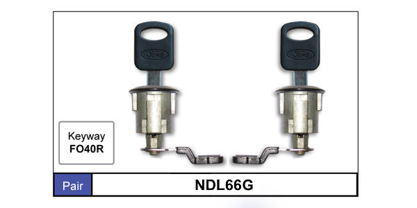 Door Locks Pair NDL66G - Nice Products | Universal Auto Spares