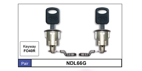 Door Locks Pair NDL66G - Nice Products | Universal Auto Spares