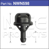 Washer Jet Pair NWN598 - Nice Products | Universal Auto Spares