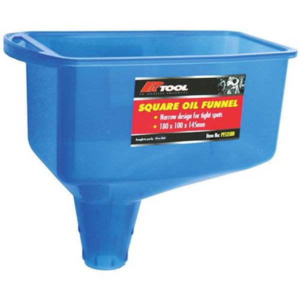 180mm (7") Square Funnel - PKTool | Universal Auto Spares