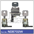 Door and Tailgate locks NDB702W - Nice Products | Universal Auto Spares