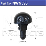 Washer Jet Pair NWN593 - Nice Products | Universal Auto Spares