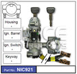 Lock & Switch NIC921 - Nice Products | Universal Auto Spares