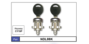 Door Locks Pair NDL88K - Nice Products | Universal Auto Spares